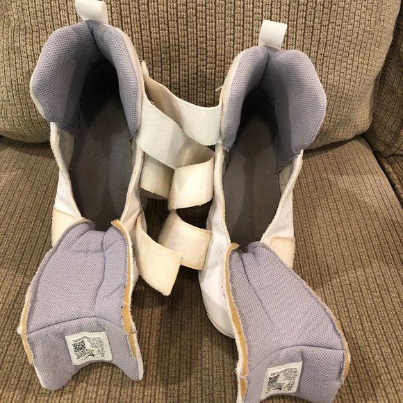 Nike Force FastFlex White Velcro Sports Cleat Size 6 - Picture 14 of 15